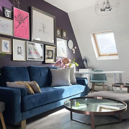 Bright And Homely 1 Bedroom Rooftop Apartment In The Marais In 파리 외부 사진