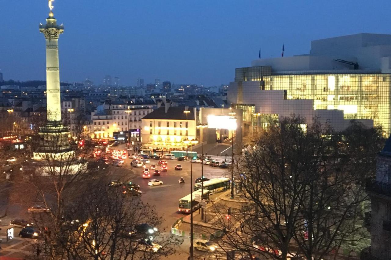 Bright And Homely 1 Bedroom Rooftop Apartment In The Marais In 파리 외부 사진